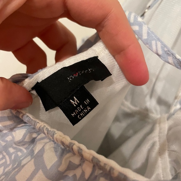 Blue open back mini dress - Picture 5 of 5